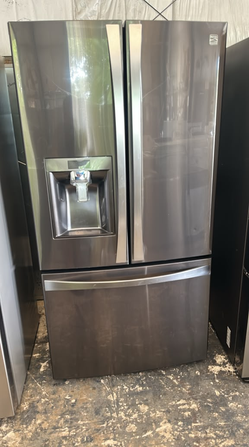 Kenmore Elite French Door Fridge – Stainless, Ice & Water