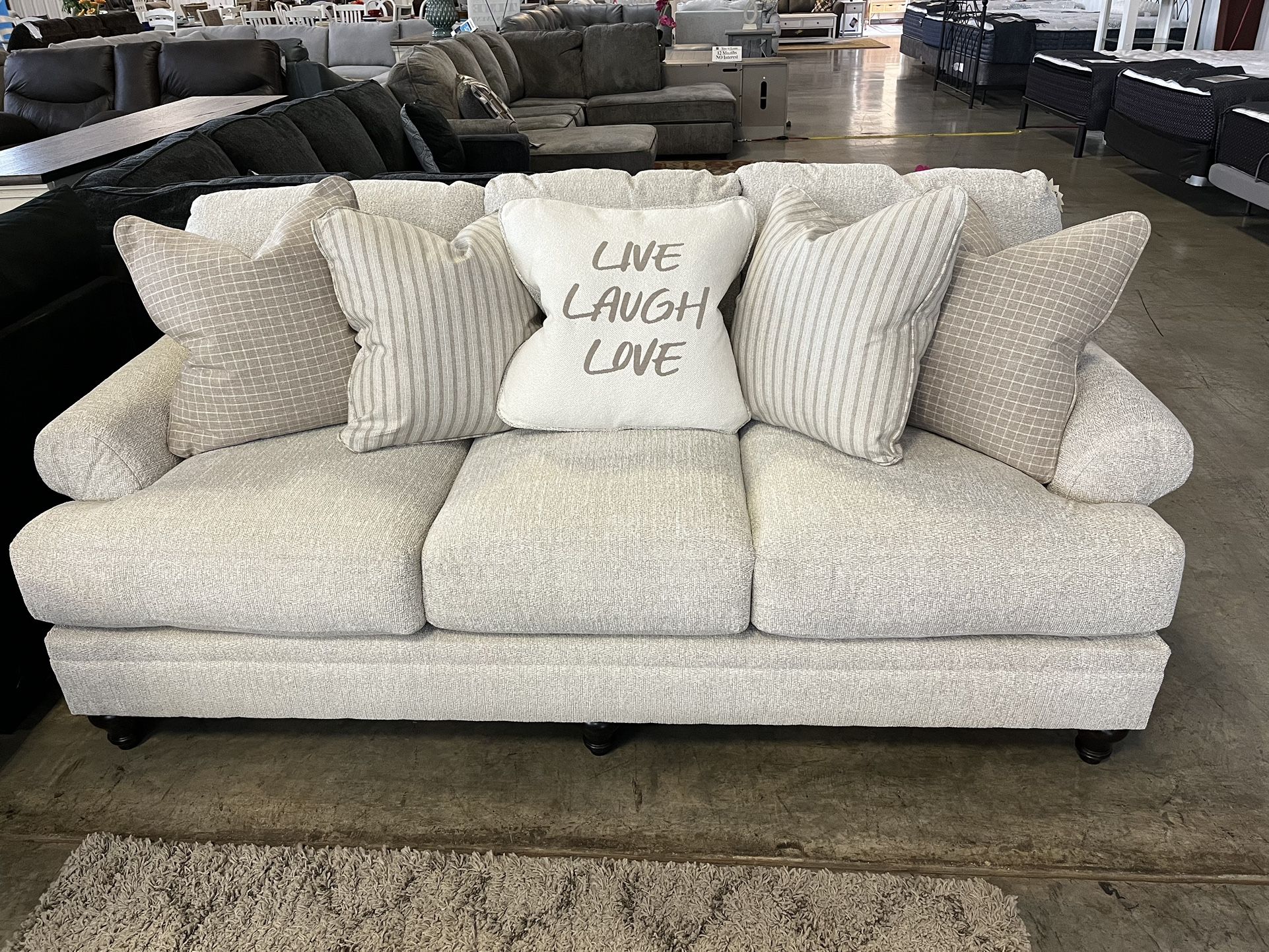 New Sofa 🛋️ “Live, Laugh, Love” ❣️