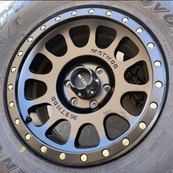 17" Chevy wheels METHOD rims Silverado Tahoe Sierra Yukon 6x5.5 tires Bronco Ranger Titan Armada