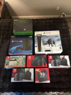 Video game hardware boxes (Read Description)