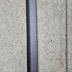 sandstone or brown pvc garage weatherstrip molding $10/each