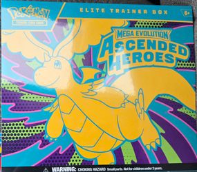Pokémon ascended heroes Elite Trainer Box