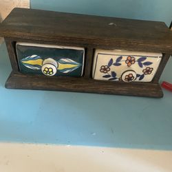 Wooden Two Drawer   Decorative Cabinet 