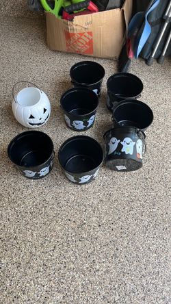 Halloween bins