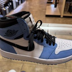 Jordan 1 Retro High Golf University Blues Sz 11.5