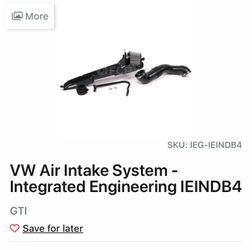 New EI VW MK8 air take