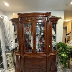 Vintage China Cabinet 
