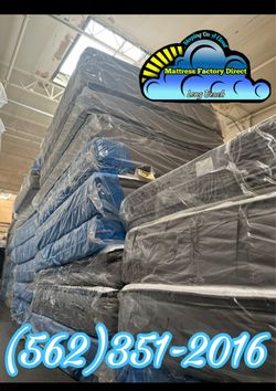 Sweet dreams king size mattress and Boxspring bed set Colchon y tambor