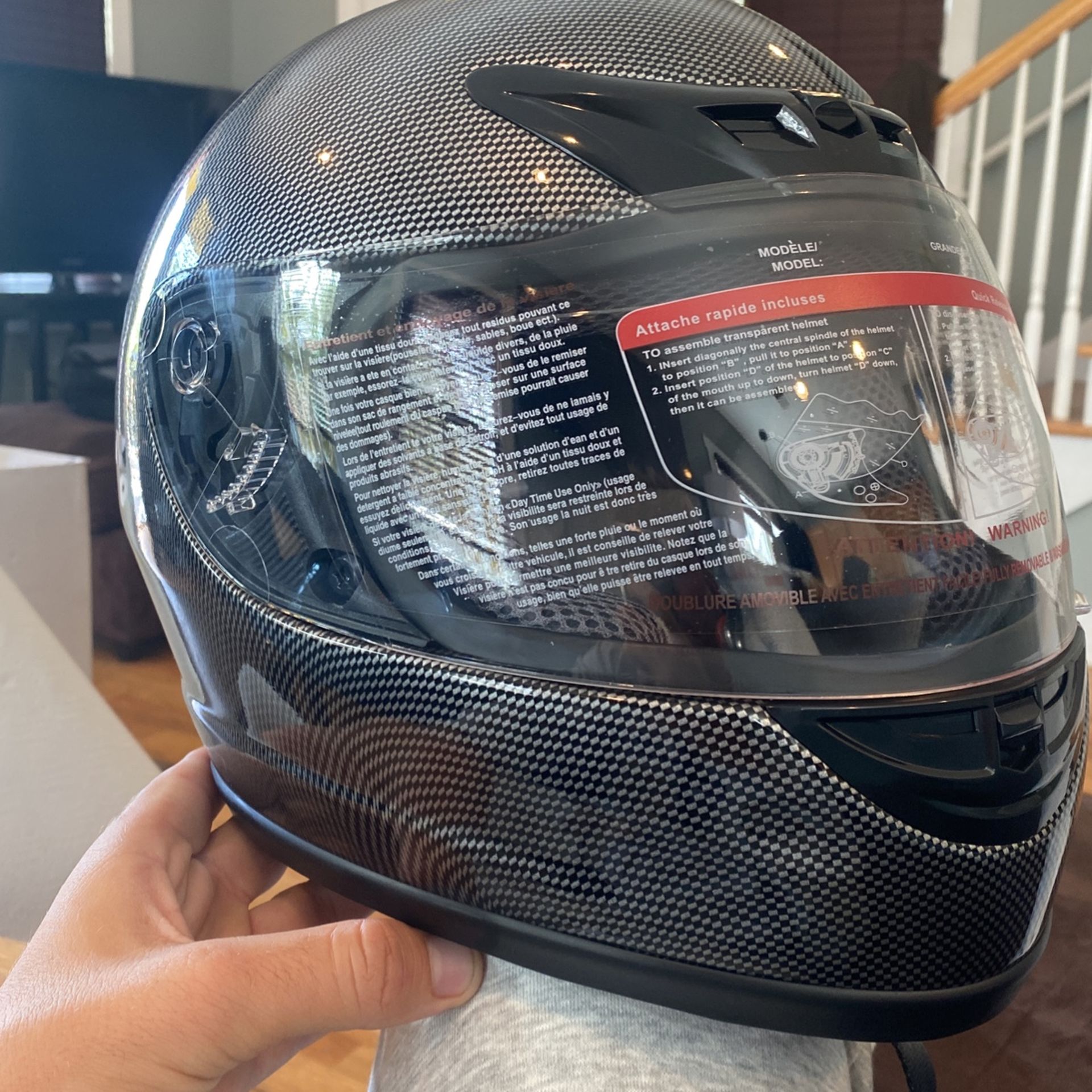Brand New Motorcycle Helmet Size Large