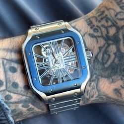 Cartier Skeleton Watch Includes All links 
