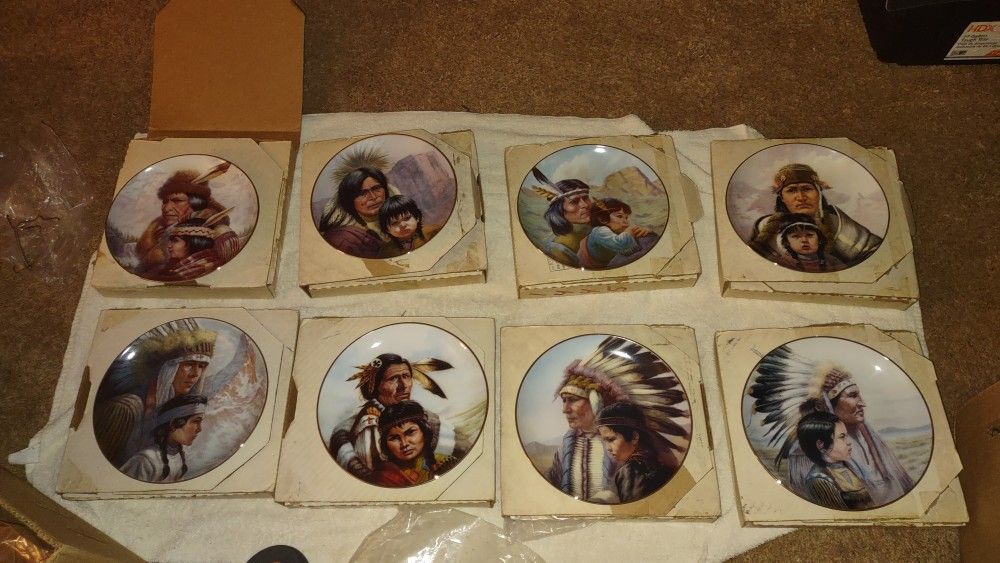 3 Perillo Indian Sets Plates