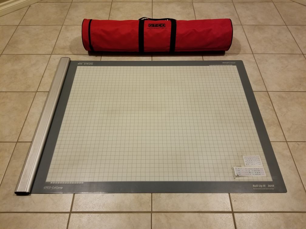 Roll-Up III 3648 Digitizer by GTCO CalComp