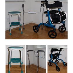 Walker, Shower Seat, Toilet Handles 