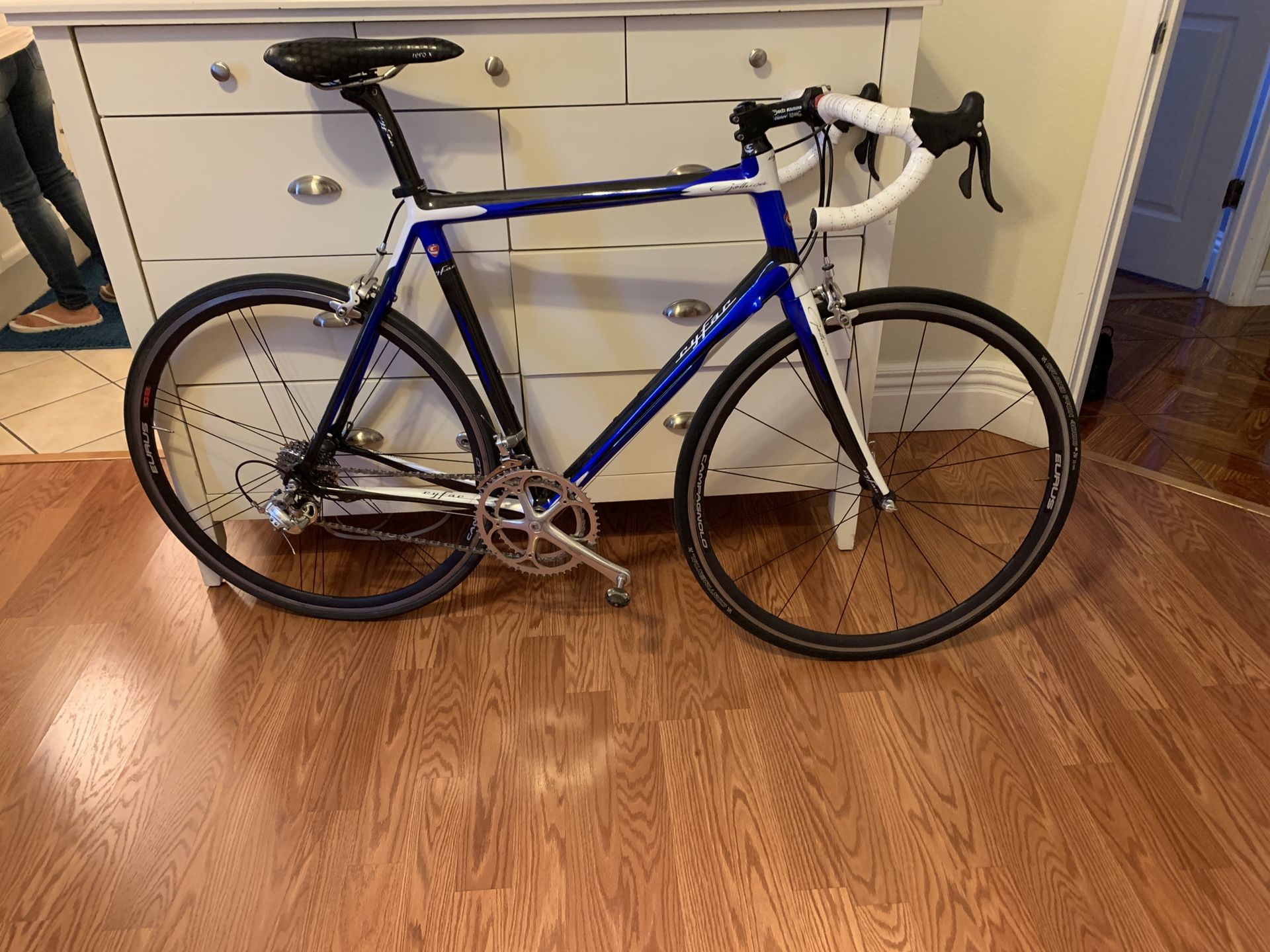 CYFAC GOTHICA HANDMADE IN FRANCE FULL CARBON ROAD BIKE FOR SALE 57CM