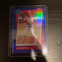 Alec Bohm Baseball Card