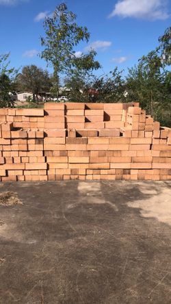 Bricks. 15 1/2x 4 1/2x 5 1/2