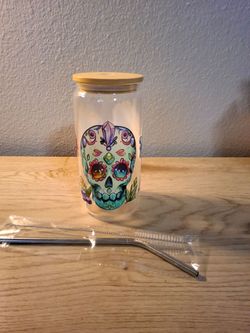 Sugar skull gems cup