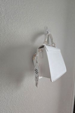 White handbag