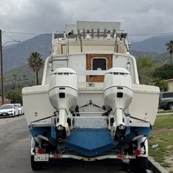 2001 Evinrude 250  Pair 25”