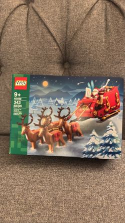 New Lego Santa's Sleigh 40499