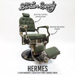 HERMES Barber Chair - Brass