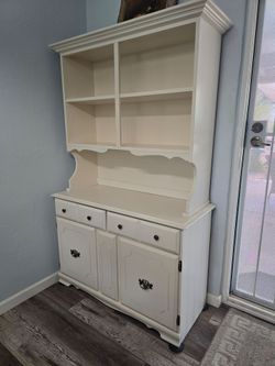 China cabinet or buffet with detachable hutch