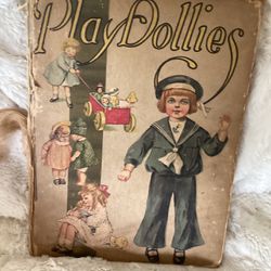 Antique Book Play Dollies