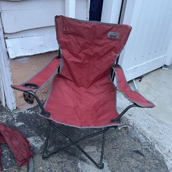 Impact Heavy Duty foldable chair with a bag