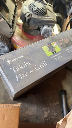 Snow peak takibi fire & grill