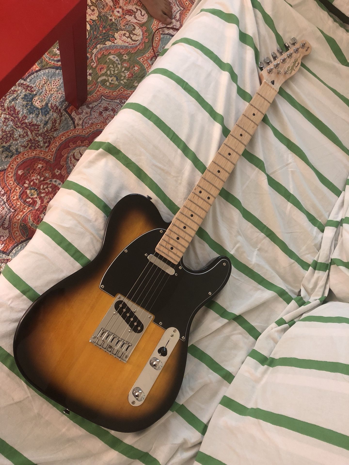 Fender electric guitar & AMP