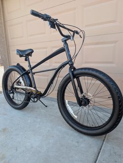 26"x3.0. DEL SOL MENS CRUISER BIKE. (L/G). 1X7 SPEEDS ALUMINUM EXCELLLENT CONDITION WITH FRESHLY TUNE UP 👌🏼