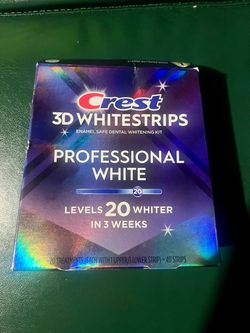 Crest 3D Pro Level 20 Whitestrips Exp 2028