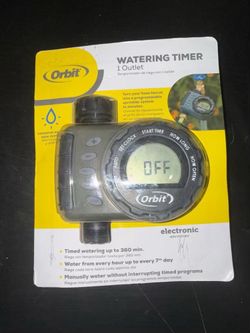 NEW Orbit Digital Electronic Watering Timer - Automatic Garden Hose Faucet Timer