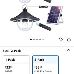 ropelux Solar Shed Indoor Outdoor Lights with 3000LM 5 Modes (Daytime Available) 3 Color Temperatures, Waterproof Solar Powered Motion Sensor Pendant