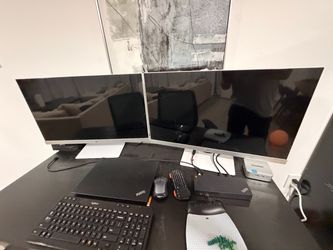 Hp monitor 27” 2x