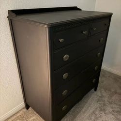 Black Dresser 40”W x 22”D x 47”H
