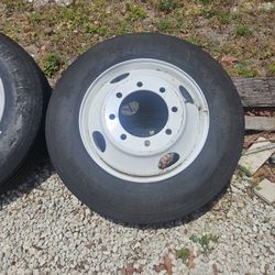 RV TIRES  235/80R 22.5  On Rims