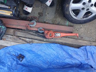 Vintage JET Mini-Mite 1.5-Ton (1500kg) Ratchet Lever Chain Hoist / Puller – Made in Japan