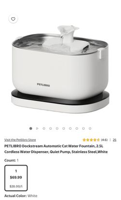 Petlibro Cordless Pet Water-fountain