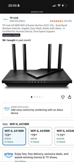 TP Link AX21 Router