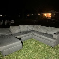 Sectional Couch (grey)