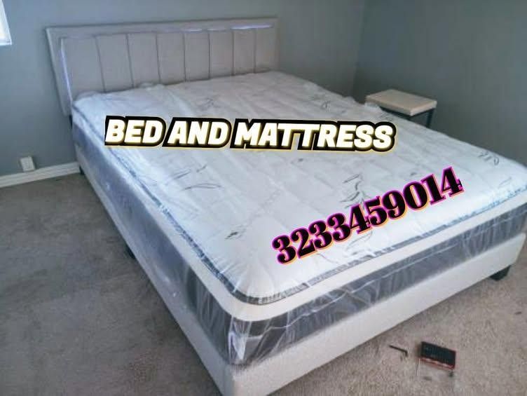Queen Size Bed And Mattress