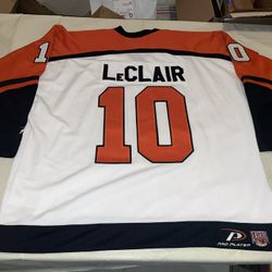 Nwot John Leclair Philadelphia Flyers Pro Player Jersey Mens 2xl Sewn Clean