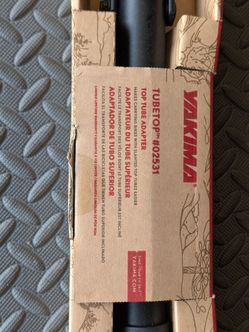 Yakima tube adapter gently used