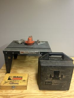 Craftsman Router/Sabre Saw Table With Router And Bits