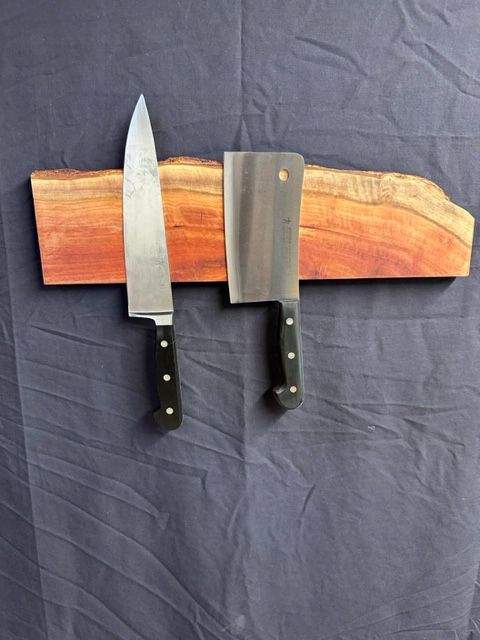 Live Edge Magnetic Utensil Holder