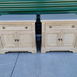 (2) Drexel Heritage "Tuscany" Collection Nightstands - NICE! - $495 (Raleigh)