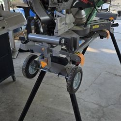 Miter saw with stand