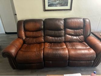 Brown couch