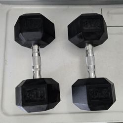Set of 35lb Dumbbells 
